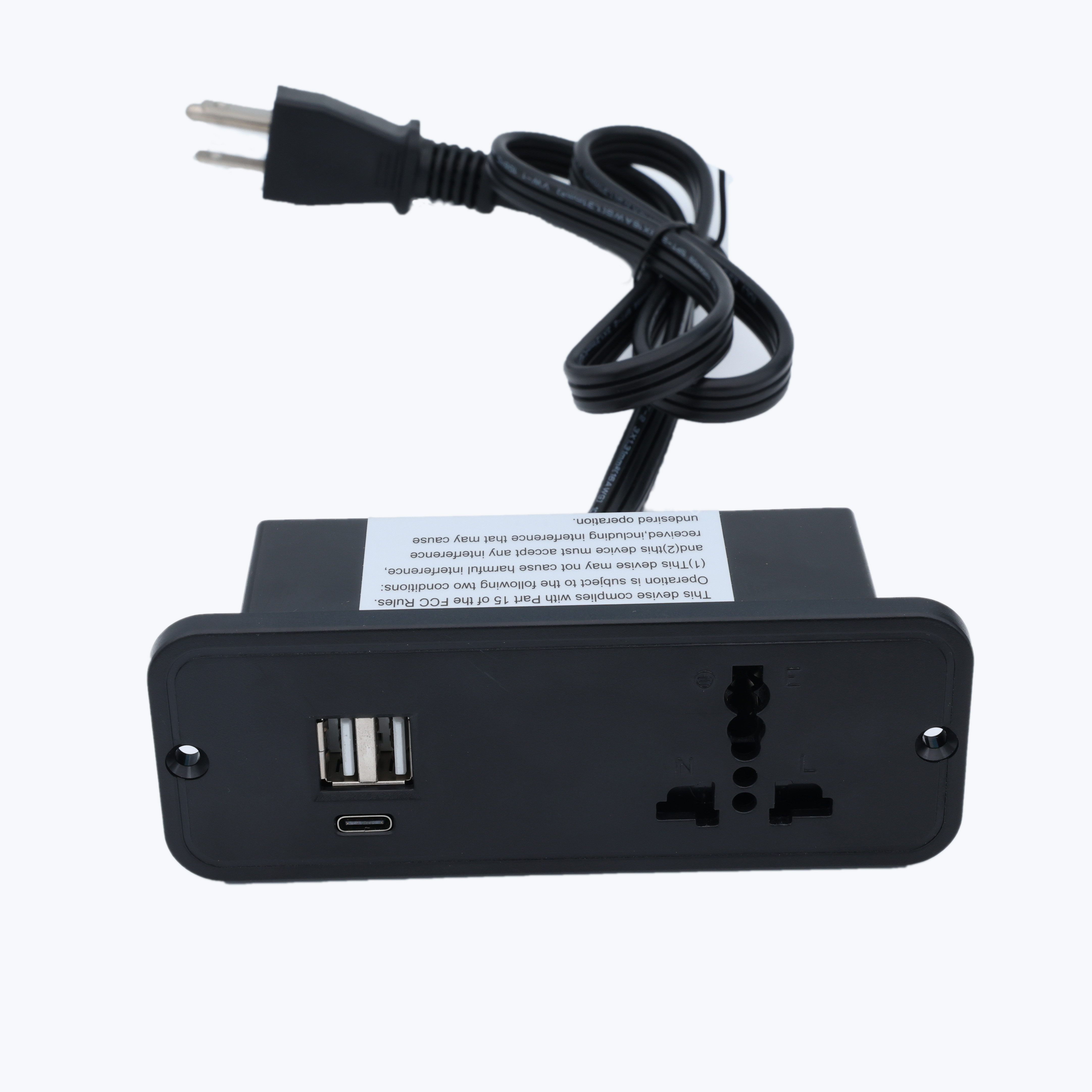 國標(biāo)萬能一體3孔+2USB+1TPC